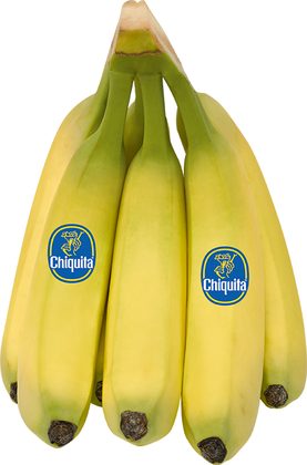 Bananen für Bananen-Pfannkuchen mit Heidelbeeren