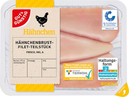 Hähnchenbrust für Hähnchen-Gemüse-Pfanne mit Erdnusssoße und Reis