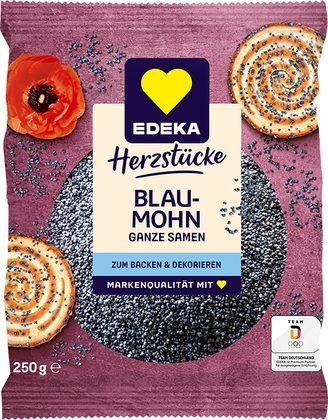Mohn für Mohnnudeln mit Butter und Zwetschgenröster