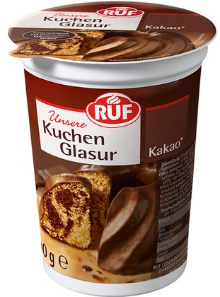 Kuchenglasur für Nussecken vom Blech mit Schokoladenglasur