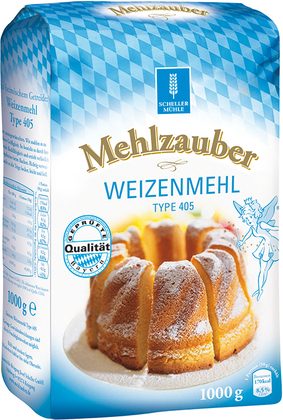 Mehl für Schwäbische Flädlesuppe mit Schnittlauch