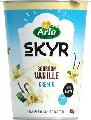 Skyr für Skyr-Overnight-Oats mit Apfel und Zimt