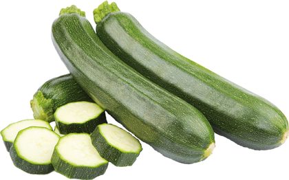 Zucchini für Zucchini-Puffer mit Kräuterquark